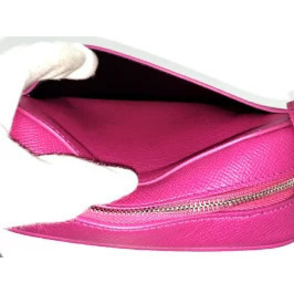 BALENCIAGA Ville Shoulder Bag Leather Pink - Picture 8 of 9